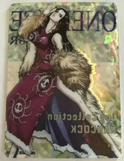 Log Collection HANCOCK SSR CLEAR PLASTIC Thousand Sunny ONE PIECE Anime Card - Image 2