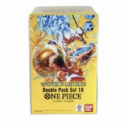 One Piece Adventure On Kami's Island Double Pack Set 10 Card Game TCG Sealed - Image 1