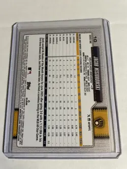 Jacob Misiorowski 2026 Topps Series 1 #10 Brewers Team Border SSP Rookie - Image 2