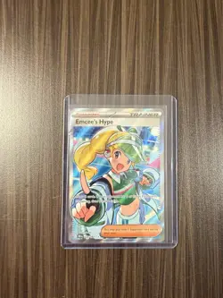 Pokemon Destined Rivals Emcee's Hype 220/182 Full Art Ultra Rare - Image 1