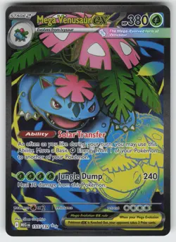 Mega Venusaur ex - Ultra Rare ME01: Mega Evolution 155/132 Pokemon - Image 1
