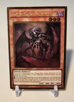 Scarm, Malebranche of the Burning Abyss - PGL3-EN043 *NM* 1st Ed Gold Yugioh - Image 1