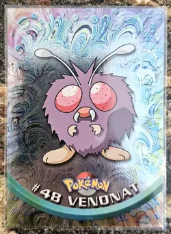 Pokemon 2000 Topps Chrome Venonat 48 NM or Better - Image 1