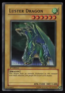 Luster Dragon LOD-050 Legacy of Darkness 1st Edition Super Rare YU-GI-OH - Image 1