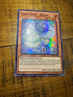 Fairy Tail - Rella OP06-EN005 Unlimited Edition Super Rare LP + BONUS - Image 1