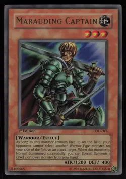 Marauding Captain LOD-018 Legacy of Darkness 1st Edition Ultra Rare YU-GI-OH - Image 1