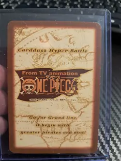 BANDAI One Piece Hyper Battle LUFFY C490 RARE VINTAGE 1ST TCG CCG - Image 2