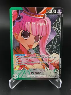 Perona (021) (Alternate Art) OP06-021 Leader Wings of the Captain One Piece NM - Image 1