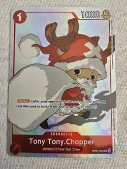 Tony Tony. Chopper Gift Collection 2023 ST01-006 Alt Art Holo Foil One Piece NM - Image 1