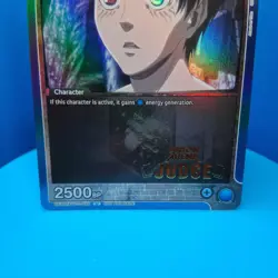 Eren Jaeger (Judge Pack) - Union Arena Promotion Card Attack On Titan - Image 2
