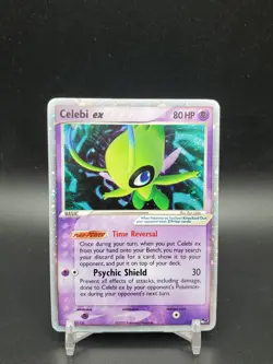Celebi ex 17/17 Pop Series 2 Holo Rare MP Pokemon Card - Image 1