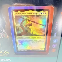 Magic The Gathering - Lord of the Rings Deluxe Commander Kit - Hosts of Mordor - Image 5