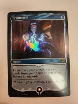 Foil - Brainstorm - 3 - Signature Spellbook: Jace MTG Near Mint NM - Image 1