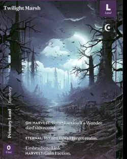 Twilight Marsh #139 Epic Formless Foil Existence Wonders of the First - Image 1