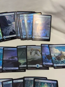 Lot of 38 MTG Magic the Gathering White Plains Full Art & some Foil Basic Land - Image 4