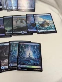 Lot of 38 MTG Magic the Gathering White Plains Full Art & some Foil Basic Land - Image 5