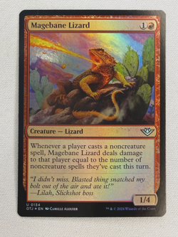Magebane Lizard Outlaws of Thunder Junction Foil - Image 1
