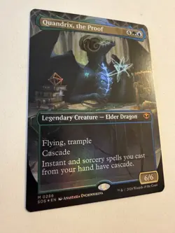 Quandrix, the Proof (Borderless) Secrets of Strixhaven Foil X1 NM - Image 3