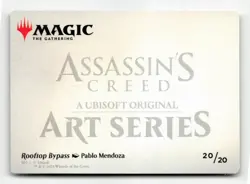 Assassin's Creed Art Series 20/20 Magic The Gathering - Image 2