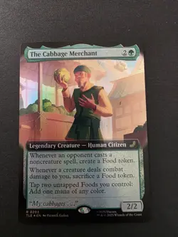 MTG - The Cabbage Merchant (Extended Art - Foil) - Single (NM) - Image 1