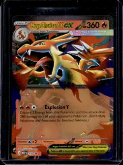 2025 Pokemon MEP Black Star Promos Mega Charizard Y ex #030 - Image 1