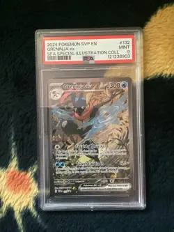 Pokemon Greninja EX SFA Special Illustration Coll. Promo PSA 9 - Image 1