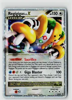 Pokemon Diamond and Pearl Promos #DP30 Regigigas LV.X - Image 1
