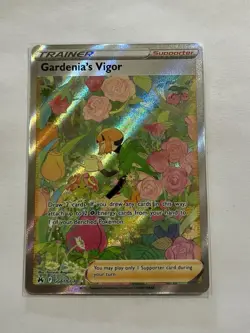 Gardenia’s Vigor GG61/GG70 Ultra Rare 2023 Pokemon Crown Zenith Full Art Card NM - Image 1