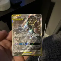 Pokemon TCG Garchomp Giratina GX Full Art Holo Card 228/236 NM/M Condition - Image 1