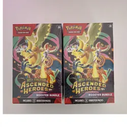 Pokemon Mega Evolution Ascended Heroes Booster Bundles x2 - Image 1