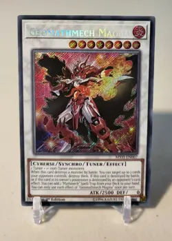 Geomathmech Magma (MYFI-EN007) *NM* 1st Edition Secret Rare Yugioh Card - Image 1