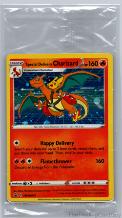 Special Delivery Charizard SWSH075 - Pokemon Center Exclusive - SEALED - Image 1