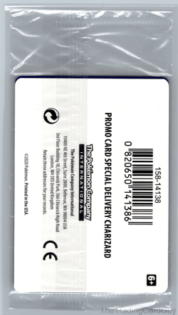 Special Delivery Charizard SWSH075 - Pokemon Center Exclusive - SEALED - Image 2