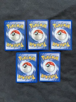 Pokemon EX FireRed & LeafGreen Holo 5 Card Lot 2004, Including 1/112, 39/112 NM - Image 2
