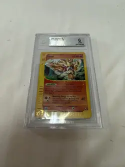 2003 Pokemon Aquapolis Entei Holo #H8 BGS 6 EX-MT *READ* - Image 1