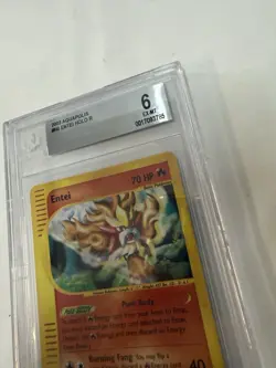 2003 Pokemon Aquapolis Entei Holo #H8 BGS 6 EX-MT *READ* - Image 5