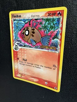 Pokemon Feebas 49/101 Delta Species Dragon Frontiers STAMPED Reverse Holo NM - Image 4