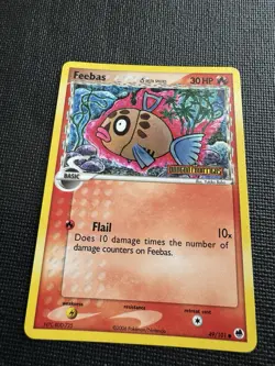 Pokemon Feebas 49/101 Delta Species Dragon Frontiers STAMPED Reverse Holo NM - Image 5