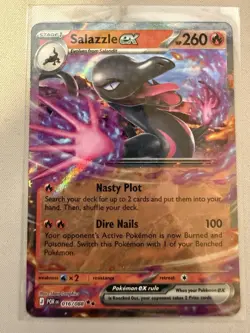 Salazzle Ex 016/088 - Double Rare - Mega Evolution: Perfect Order - Pokemon TCG - Image 1