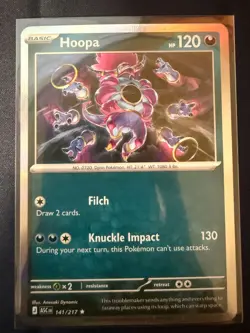 Pokemon - 141/217 Hoopa - Ascended Heroes - Holo Rare Card - Image 1