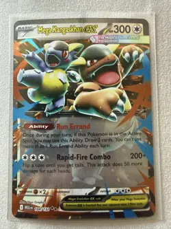 Pokemon TCG ME01: Mega Evolution #104/132 Mega Kangaskhan ex NM - Image 1
