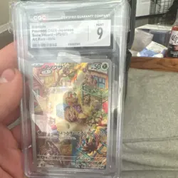 Pokemon Bramblin 072/071 Snow Hazard Art Rare Holo CGC 9 Japanese Card - Image 1