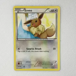 Pokemon Eevee 13/30 XY Trainer Kit (Sylveon & Noivern) Common Card NM - Image 1