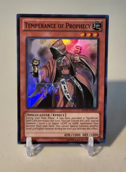 Temperance of Prophecy REDU-EN017 *NM* Super Rare Yugioh Card - Image 1
