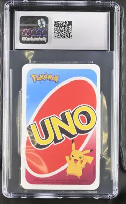 Grookey Pokemon Pocket UNO Red CGC 9.5 Mint+ - Image 2