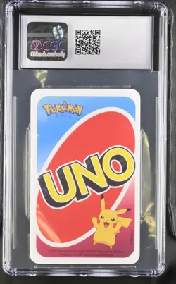 Grookey Pokemon Pocket UNO Red CGC 9.5 Mint+ (160) - Image 2