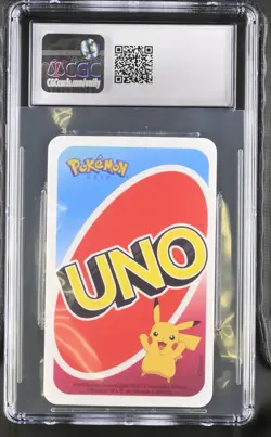 Grookey Pokemon Pocket UNO Red CGC 9.5 Mint+ (165) - Image 2