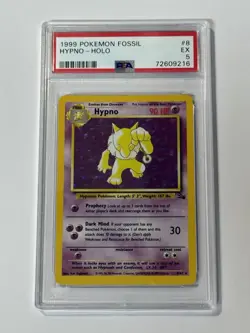 Pokemon Hypno 8/62 Fossil Holo - Image 1