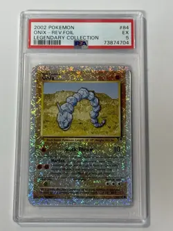 Pokemon Onix 84/110 Legendary Collection Reverse Holo - Image 1