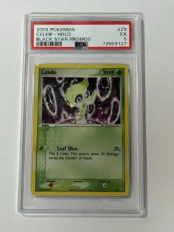 Pokemon Celebi 029 Black Star Promo Holo - Image 1